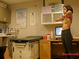The Sisters 1st Gyno Exam - Angel Santana and Aria Nicole - Part 2 of 2