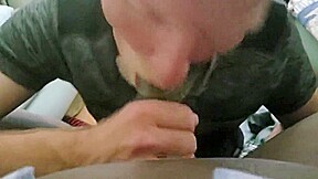 The Stress Reliever Me getting Excellent Head from a good white boy