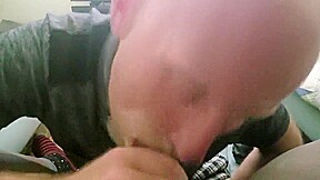 The Stress Reliever Me getting Excellent Head from a good white boy
