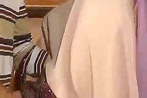 The Turkish woman in a hijab
