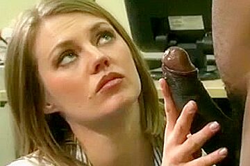 The doctor examines the black man