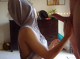 The guy with his girlfriend on camera, filming home porn