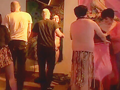Three Couples Undressing Each Other