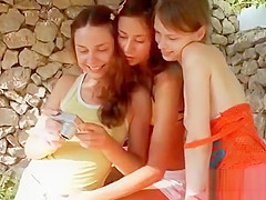 Three teens 18+ Strip And Get Pictures Taken