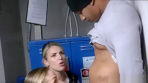 Threesome blonde creampie hd Purse Snatcher