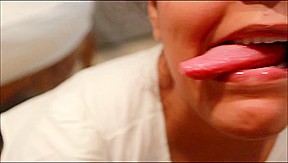 Throat, teeth, tongue and roof of mouth fetish