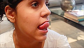 Throat, teeth, tongue and roof of mouth fetish