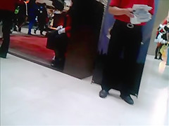 Tiny Gym Shorts and Tail
