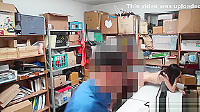 Tiny Thief Audrey Royal Gets Royally Punished By TWo Cocks