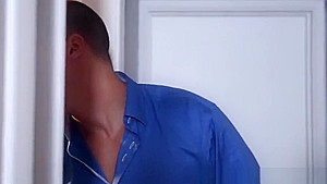 Tiny babysitter gets cum