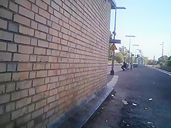 Train and outside masturbation