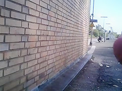 Train and outside masturbation