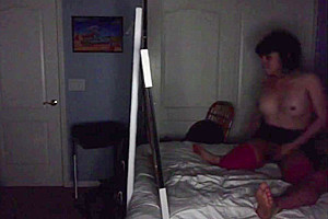 Trans Step Sister Gets licked