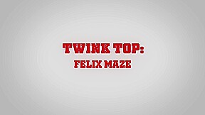 TwinkTop Twink Felix Maze pushes cock deep into beefy DILF
