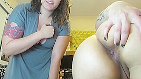 Two girls opening their asses to the camera