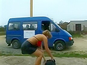 Unexpecting European Tourist