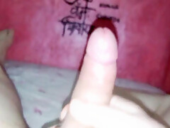 Very Rich Handjob From A Horny Tranny With Beautiful Feet