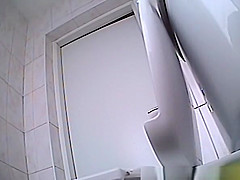 Video compilation of women spied in public toilet
