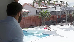 Vienna Black riding Derricks cock on the hammock
