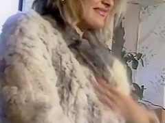 Vintage 80s Busty British Striptease Dance