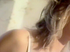 Vintage 80s Busty British Striptease Dance