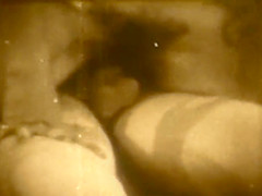 Vintage Hairy Muf Fucked Hard During A Threesome