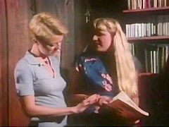 Vintage MFF 3-way John Holmes Fucks Older/younger Lesbians