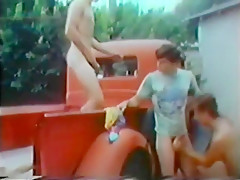 Vintage Threeway Out By The Truck - The French Connection