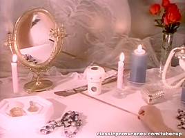 Vintage xxx movie scene of Jeanna Admirable masturbating