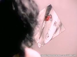 Vintage xxx movie scene of Jeanna Admirable masturbating