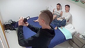 Webcam porn shoot Angel Cruz fucked by Koldo Goran - HomeWebCamera