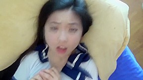 White Dude Fucking His Cute Asian Girlfriend
