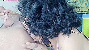 Wife Kissing And Fucking Husbands Ass Before