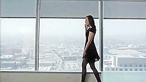 Young assistant Aidra fucked in the ass