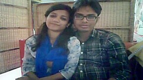 Young couple in a restaurant