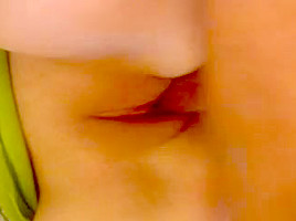Young german blonde fucked during washing-up