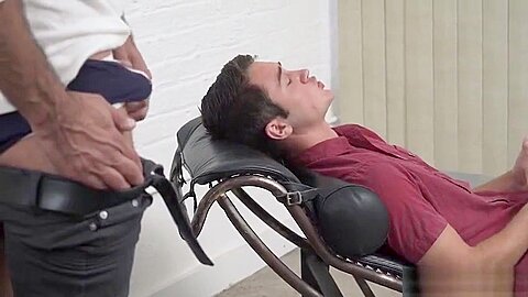 Young twink and big Step daddy enjoy sexual therapy session