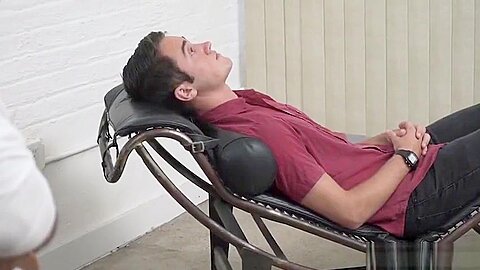 Young twink and big Step daddy enjoy sexual therapy session