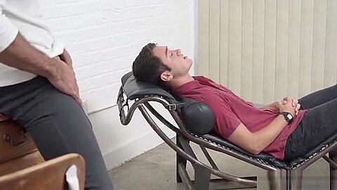 Young twink and big Step daddy enjoy sexual therapy session