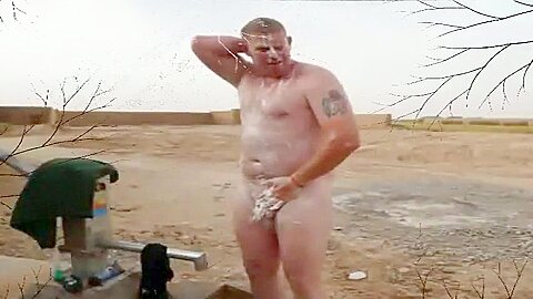 army bathing time