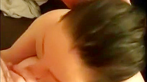 blowjob/titfuck and my wifes first facial cumshot