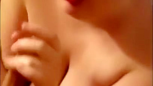 blowjob/titfuck and my wifes first facial cumshot
