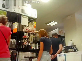 candid booty shortz
