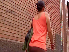 candid latina booty