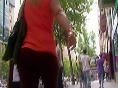 candid latina booty