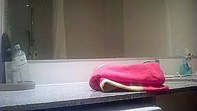 catch girl taking shower 2