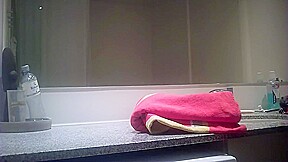 catch girl taking shower 2