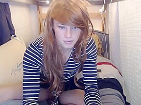 crossdresser the way u should cum