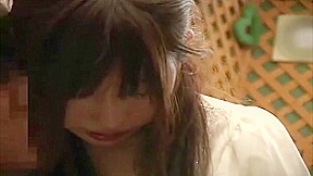 cute girl gets orgasm during working 3