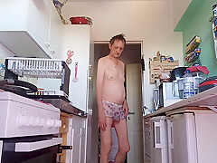 defile of sexy strings and underwear worn by me